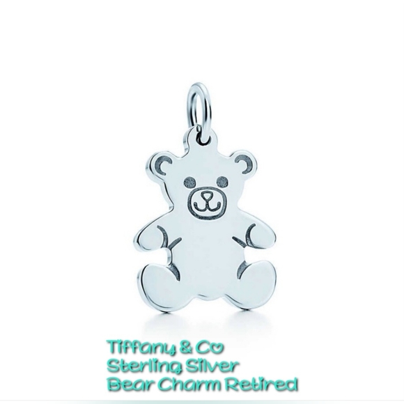 Authentic Tiffany & Co Sterling Silver Bear Charm Retired - Picture 3 of 10